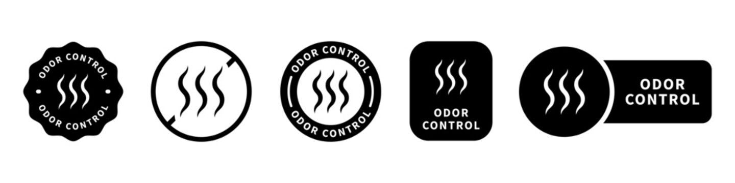 Odor Control vector stamps for product features information.