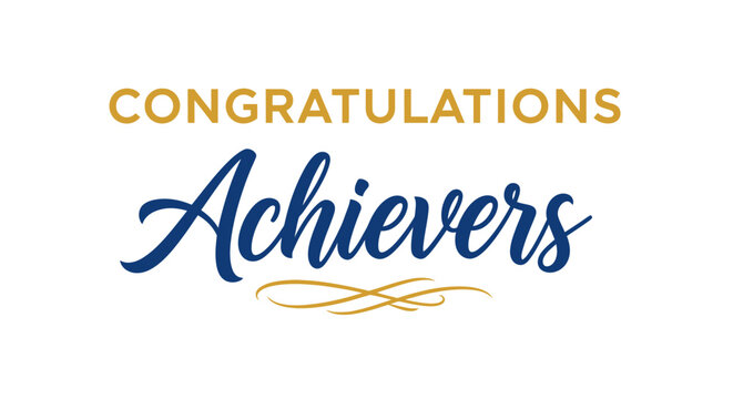 Celebrating success and accomplishments for talented and outstanding achievers