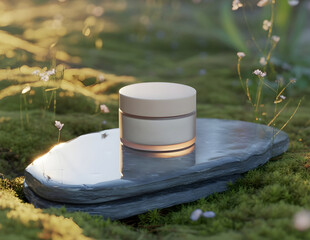 Moisturizer Cream Mockup Template