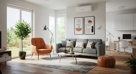 Modern Minimalist Living Room Interior Design