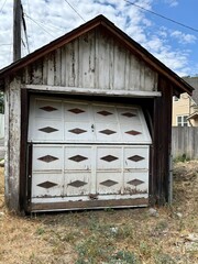 Old Garage Door in need of repair