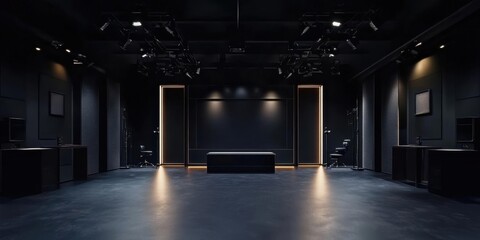 Explore Modern Studio Design With Sleek Lighting, Perfect Shot Backdrop and Stage