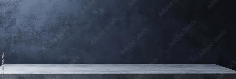 Poster display your products on abstract textured backdrop, background with stage