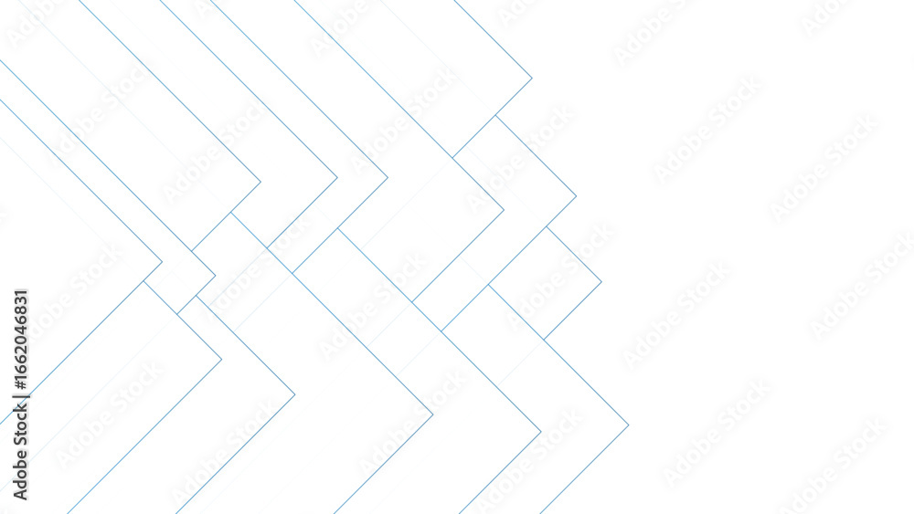 Poster abstract minimal background with overlapping geometric shapes in soft light blue. layered angular li