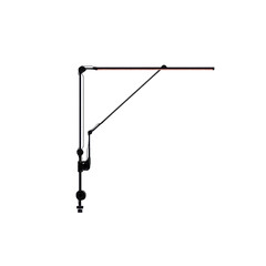 Fototapeta premium Adjustable Desk Lamp with LED Light Strip - Modern Office Lighting