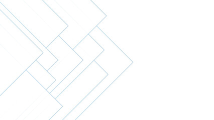 Abstract minimal background with overlapping geometric shapes in soft light blue. Layered angular lines forming chevron and parallelogram patterns. Modern, simple, and elegant visual design