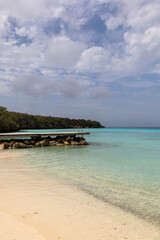 The beautiful coast of Playa Porto Mari, Curaçao.