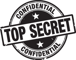Top Secret Confidential stamp graphic seal security, top secret, confidential, stamp, seal, security, classified, information, document, label, symbol, graphic, design, illustration, black and white, 