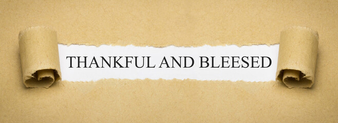 Thankful and Blessed
