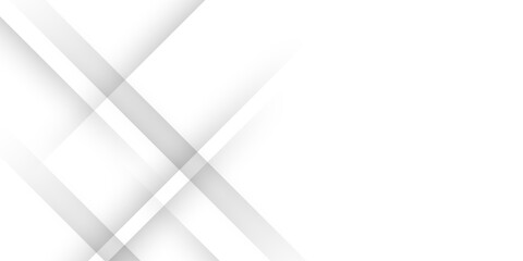 White abstract background geometry shine and 3D layer element vector for presentation design. abstract pattern design Space design concept Suit for business, landing page, wallpaper background.