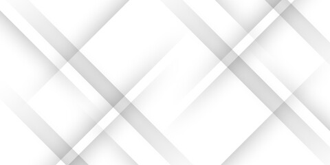 White abstract background geometry shine and 3D layer element vector for presentation design. abstract pattern design Space design concept Suit for business, landing page, wallpaper background.