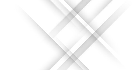 White abstract background geometry shine and 3D layer element vector for presentation design. abstract pattern design Space design concept Suit for business, landing page, wallpaper background.