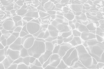  White Water Ripple Pattern, High contrast monochrome pool surface with abstract light reflections for clean minimal backgrounds and textures
