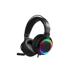 RGB LED Gaming Headset with Microphone - Black