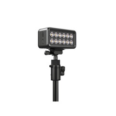 Compact LED Video Light with Adjustable Tripod Stand for Filmmaking and Photography