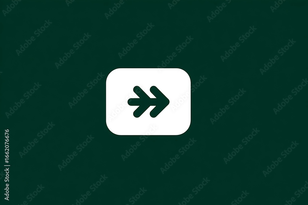 Poster white share icon for logo and web interfaces