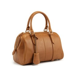 Tan leather satchel handbag tan leather handbag shoulder bag