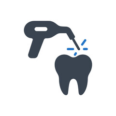 Laser Dentistry Treatment Icon