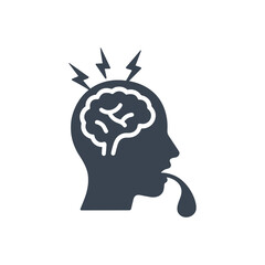 Dental Sickness Brain Icon