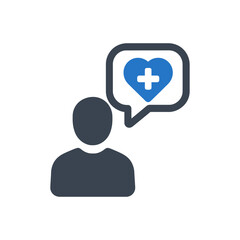 Mental Health Support Icon