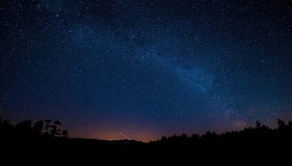 night sky with stars