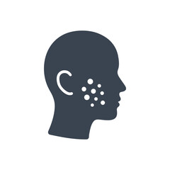Facial Acne Pustules Icon