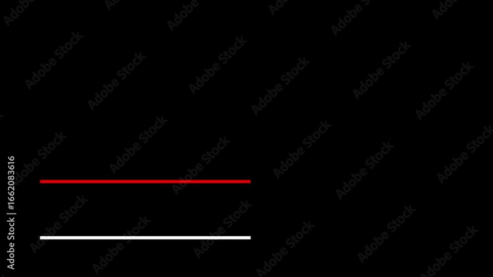 Aufkleber minimal lower third animation template with black background for video editing projects lower thirds