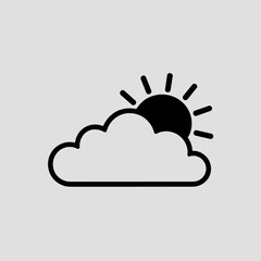 Fototapeta premium weather forecast icon
