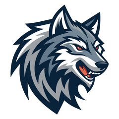 wolf head mascot