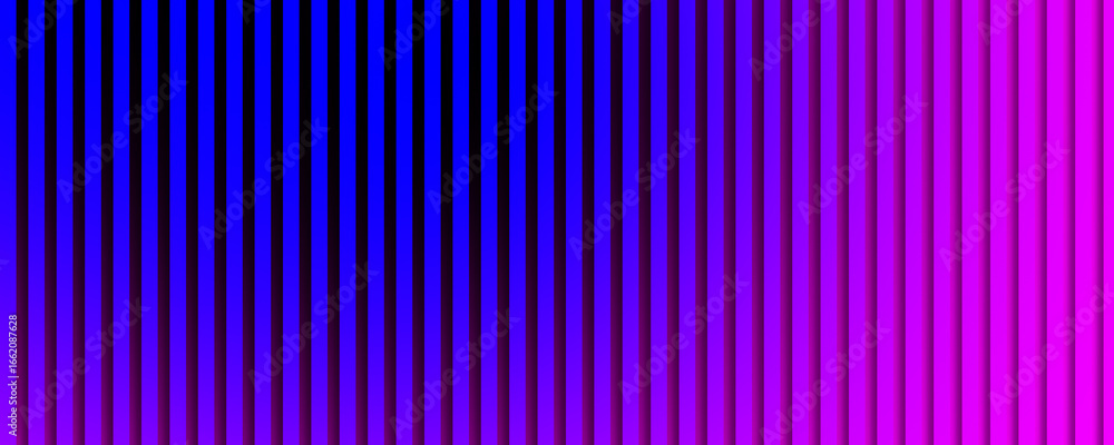 Poster gradient background with vertical lines transitioning from blue to purple and then to pink color pal