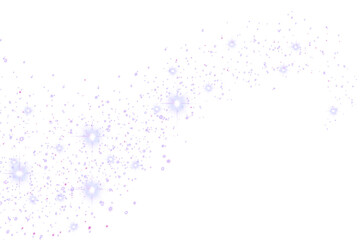 Obraz premium Sparkle glitter light star effect isolated on transparent background