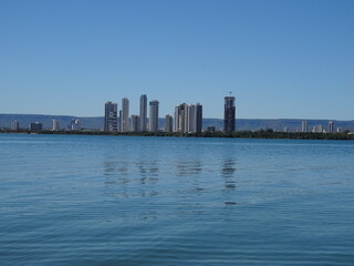 View on Palmas from Tocantins River, Brazil