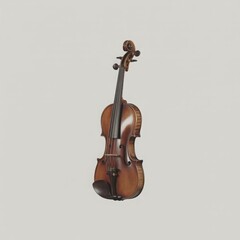 Brown wooden violin stringed instrument musical instrument