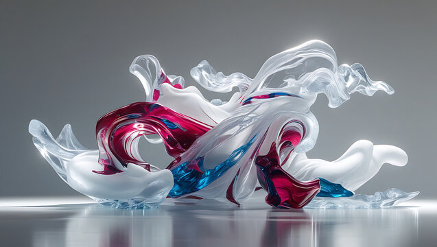 white and red rooster