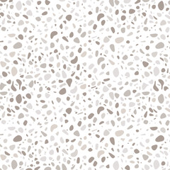 Seamless Abstract Terrazzo Pattern Design with Geometric Shapes and beautiful Color Palette for Modern and Elegant Decor