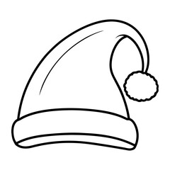 Illustration of a Christmas cap