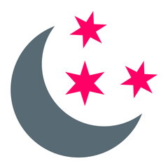 Night Vector Design Icon Style