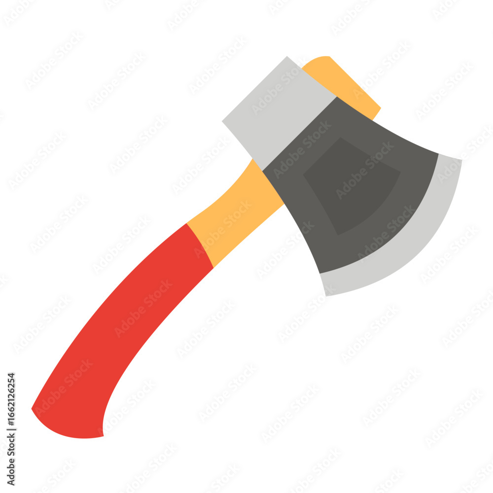 Poster axe vector design icon style