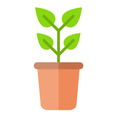 Plant Vector Design Icon Style