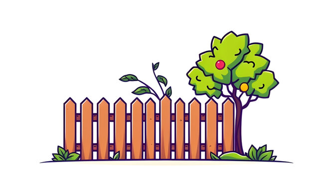 wooden fence cartoon, cartoon fence vector, wooden fence with grass, garden fence illustration, cartoon backyard fence, fence and grass vector, rustic fence cartoon, cartoon wooden planks, simple fenc