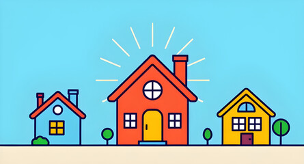 real estate concept, house vector, home icon, property investment, real estate design, modern house illustration, dream home concept, real estate logo idea, house symbol, residential building, home ow