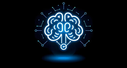 neural AI icon, AI data icon, artificial intelligence head, robot head icon, AI concept icon, artificial intelligence vector, technology brain icon, smart AI logo, human machine icon, innovation icon,