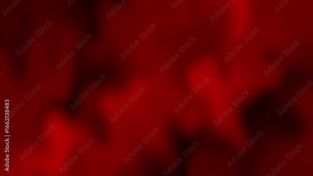 Poster an abstract red fiery texture glows like a dark celestial star, creating a vibrant motion background