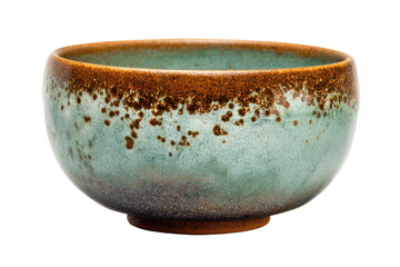 ceramic bowl isolated on white