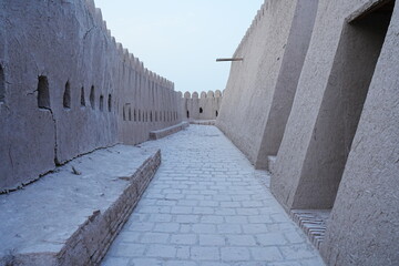 Koʻhna Ark and Walled Fortress known as Itchan Kala in Khiva, Uzbekistan - ウズベキスタン ヒヴァ イチャンカラ クフナ・アルク