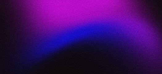 Dark grainy noise texture background, with purple blue black abstract gradient backgrounds, modern poster web banner wallpaper header backdrop design