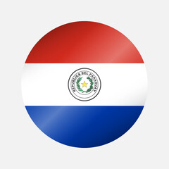 Fototapeta premium paraguaj flag 1