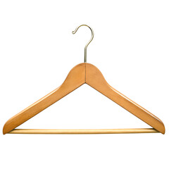 Elegant Wooden Clothes Hanger Premium Quality, Classic Design, Perfect for Wardrobe Organization