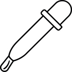 Cholesterol Test Kit Flat Lay Medical Diagnostic Equipment on White Background Vector Design