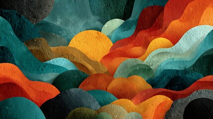 Earth tones artistic shapes high resolution picture